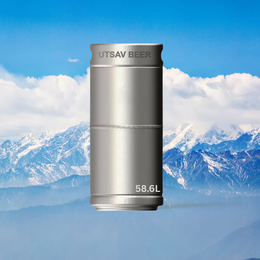 Utsav Premium Lager – 58.6L Keg Can