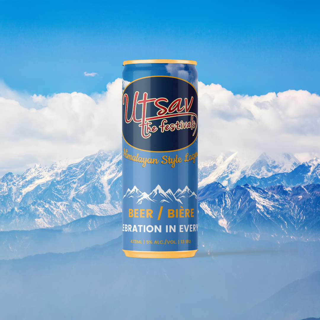 Utsav Lager Beer Can 473 ML